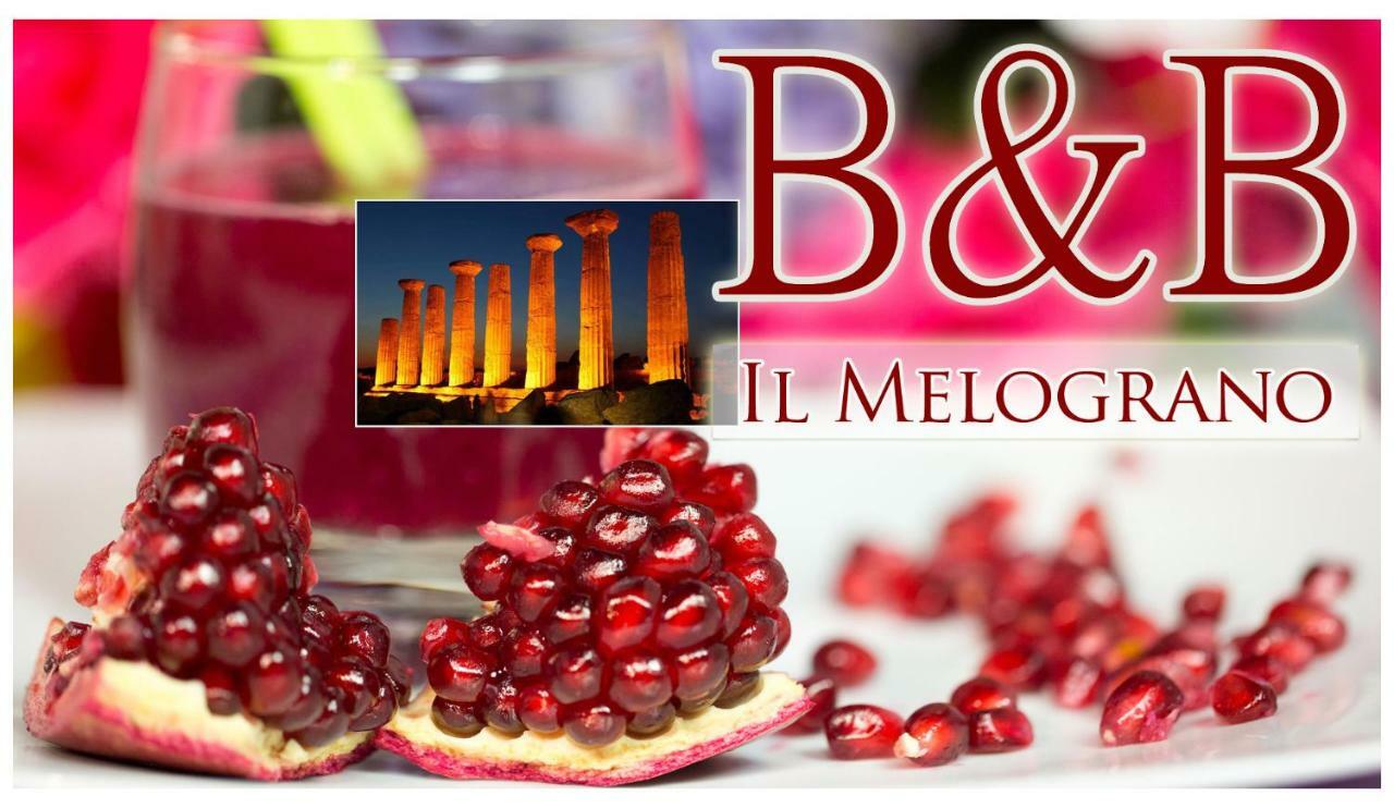 B&B Il Melograno Antico Con Terrazza E Giardino Agrigento Bagian luar foto